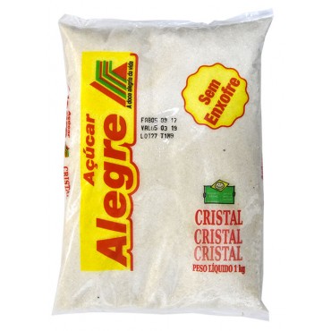 Açúcar Alegre Cristal 1Kg