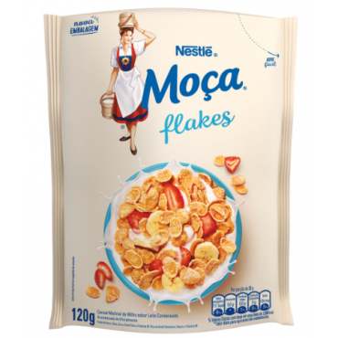 Cereal Matinal Moça Flakes 120g