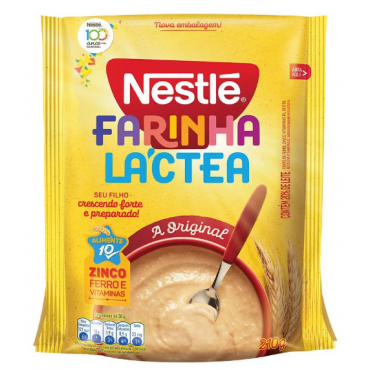 Farinha Láctea Nestlé Tradicional Sachê 160g