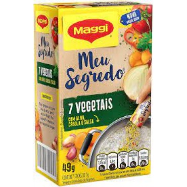 Tempero Maggi Meu Segredo 7 Vegetais 49g
