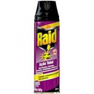 Inseticida Aerosol Raid Ação Total 285ml
