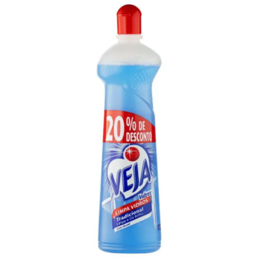 Limpa Vidros Veja Tradicional Com Álcool 500ml