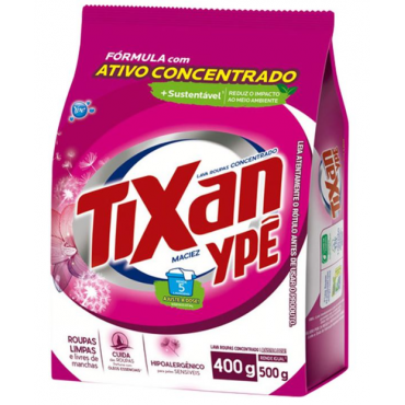 Sabão em Pó Tixan Ypê Maciez Sachet 400g