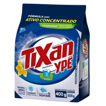 Sabão em Pó Tixan Ypê Primavera Sachet 400g