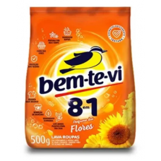 Sabão em Pó Bem-te-vi Flores 400g