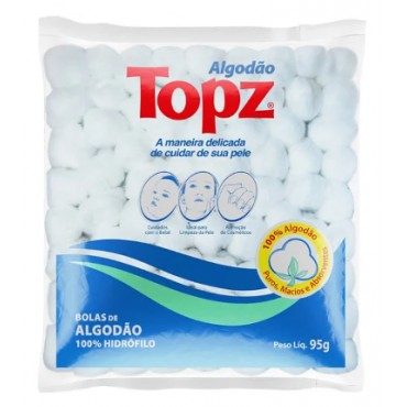 Bolas de Algodão Topz 95g