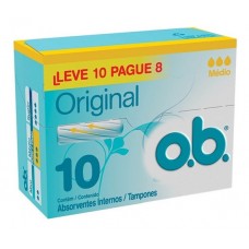 Absorventes Internos OB Medio 10und.