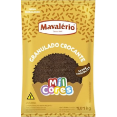 Confeitos Granulados Crocantes Sabor Chocolate Mil Cores 150g