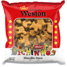 Biscoito Doce Animais Sabor Baunilha Weston 300g