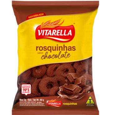 Rosquinhas Vitarella Chocolate 300g