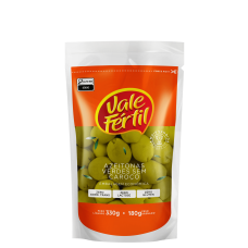 Azeitonas Verdes Sem Caroço Vale Fértil Sachê 250g
