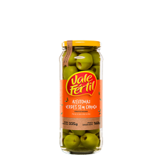 Azeitonas verdes sem Caroço Vale Fértil Vd 200g