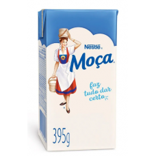 Leite Condensado Semidesnatado Moça Caixa 395g