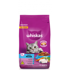Ração Whiskas Peixe 500g