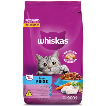 Ração Whiskas Peixe 900g