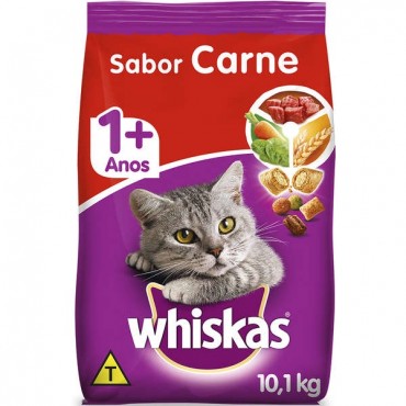 Ração Whiskas Carne A Granel 1kg