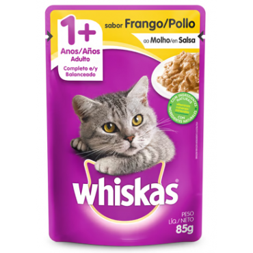 Whiskas Frango ao Molho 85g
