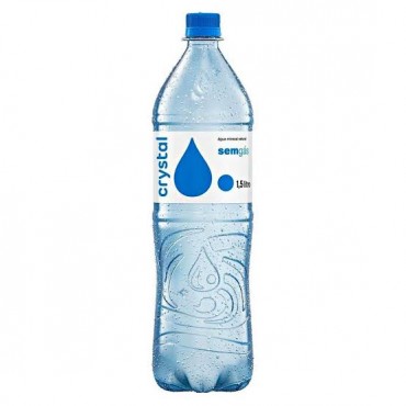 Água Mineral sem Gás Crystal 1.5L