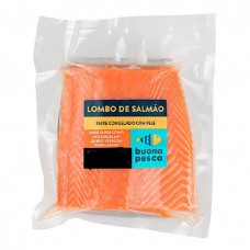 Peixe Lombo De Salmão Buona Pesca 500g