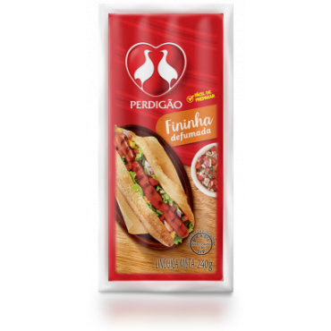 Linguiça Fininha Perdigão Cozida e Defumada 240g