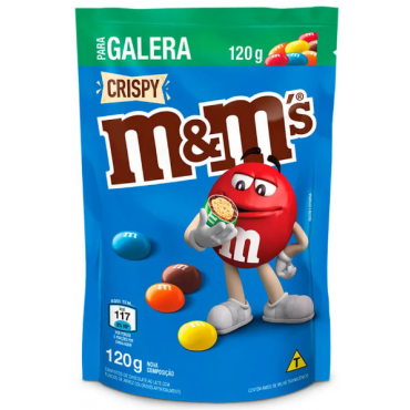 Chocolate Crispy M&m's 120g