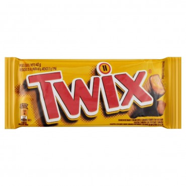 Chocolate Twix Caramelo 40g