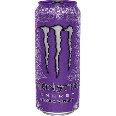Energético Monster Violeta Zero Açúcar 473 ml