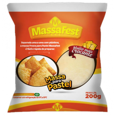 Massa de Pastel MassaFest 500g