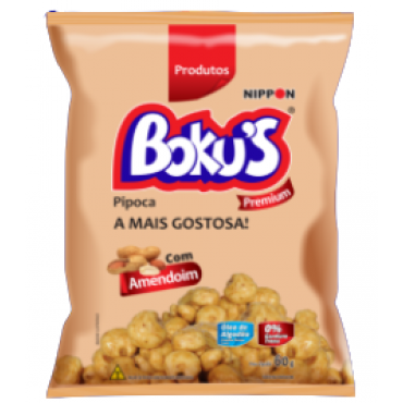 	Pipoca Bokus Caramelizada Com Amendoim 60g
