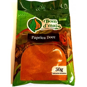 Páprica Doce Bom D´mais 50g