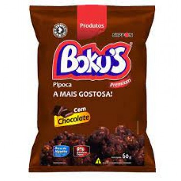 Pipoca Bokus Com Chocolate 60g
