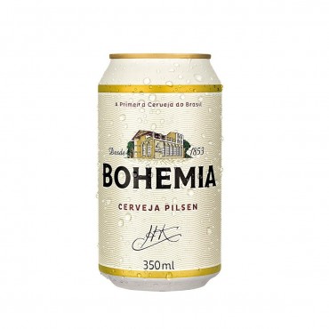 Cerveja Bohemia Lata 350ml