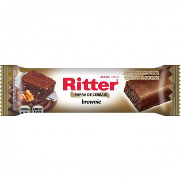 Barra De Cereal Brownie Ritter 25g