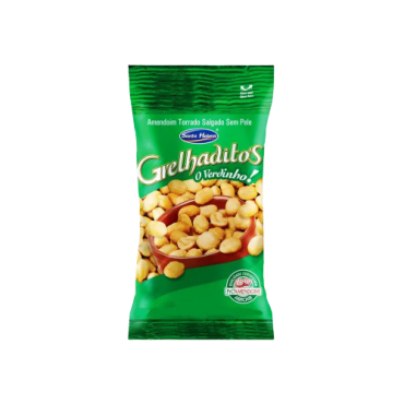 Amendoim Salgado Grelhaditos Sem Pele 24g