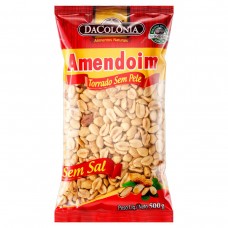 Amendoim Torrado sem Sal Dacolonia Pacote 500g
