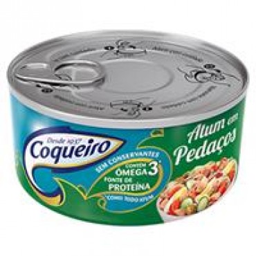 Atum Pedaços Coqueiro em Óleo 170g