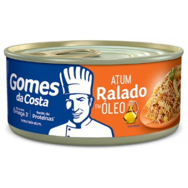 Atum Ralado em Óleo Gomes da Costa 170g.
