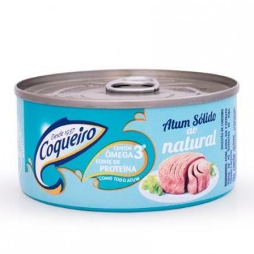 Atum Sólido ao Natural Coqueiro 170g