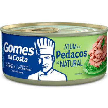 Atum em Pedaços ao Natural Gomes da Costa 170g