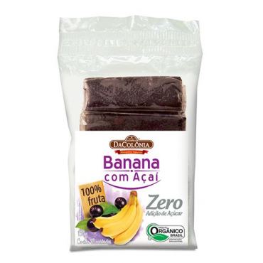 Doce Banana Com Acai Dacolonia Zero Acucar 150g