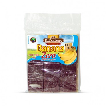 Banana Zero Acucar Dacolonia 180g