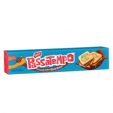 Biscoito Nestlé Passatempo Recheado de Chocolate 165g