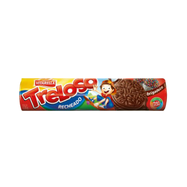 Biscoito Recheado Treloso Brigadeiro 120g