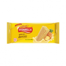 Biscoito Wafer Vitarella Abacaxi 80g