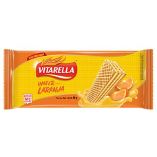 Biscoito Wafer Vitarella Laranja 80g