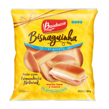 Bisnaguinha Bauducco Tradicional 260g
