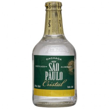 Cachaça São Paulo Cristal 355ml