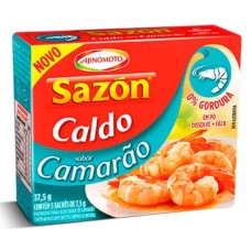 Caldo Sazon em Pó Camarão Caixa 37,5g