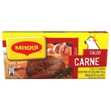 Caldo em Tablete Carne Maggi Caixa 114g