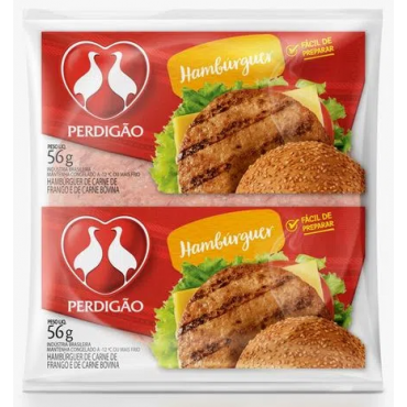 Carne de Hambúrguer Mista Perdigão 56g